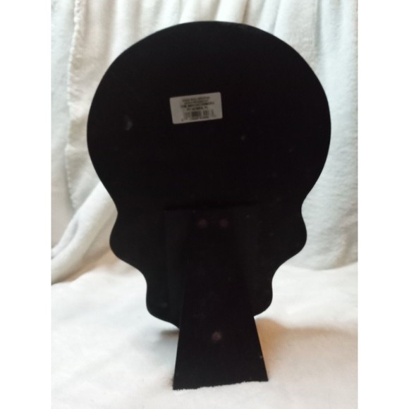 12" Sugar Skull Day Of The Dead Altars Colorful Art Glass Mosaic Stand Up Gothic - Picture 4 of 6